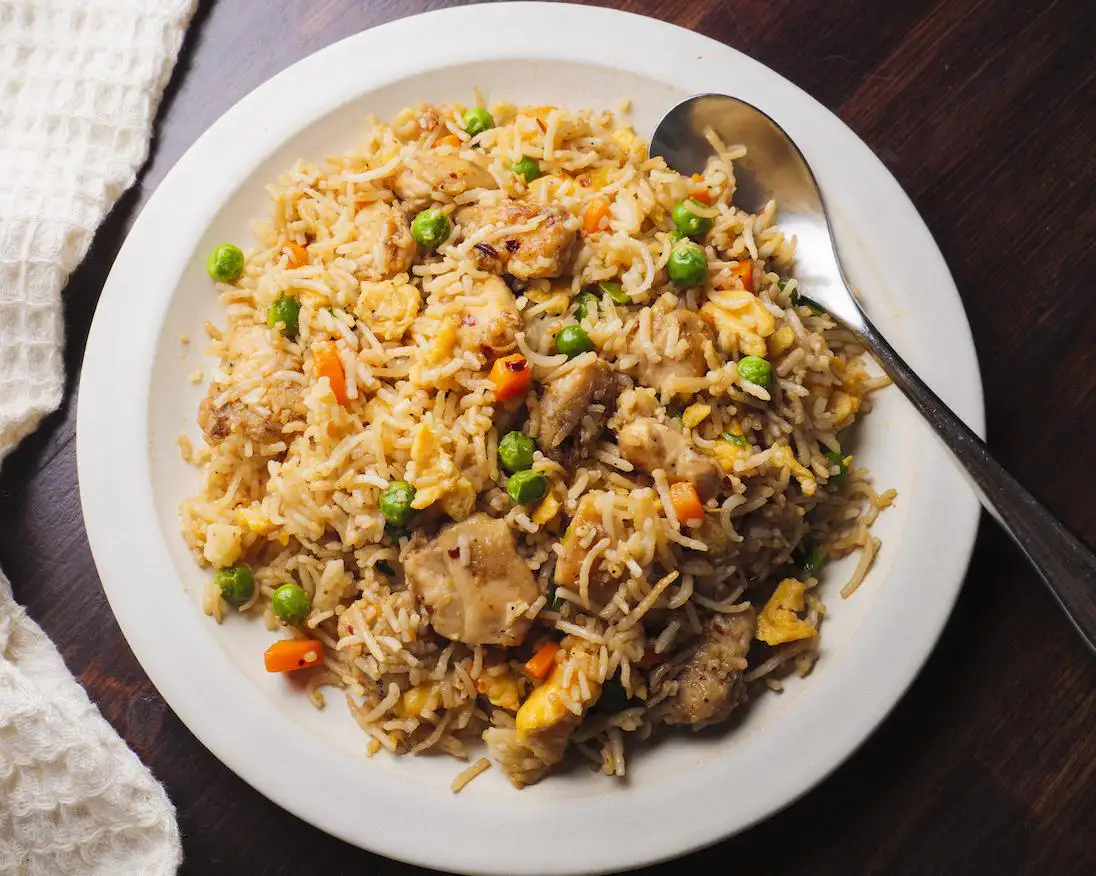Chicken Garlic Fried Rice