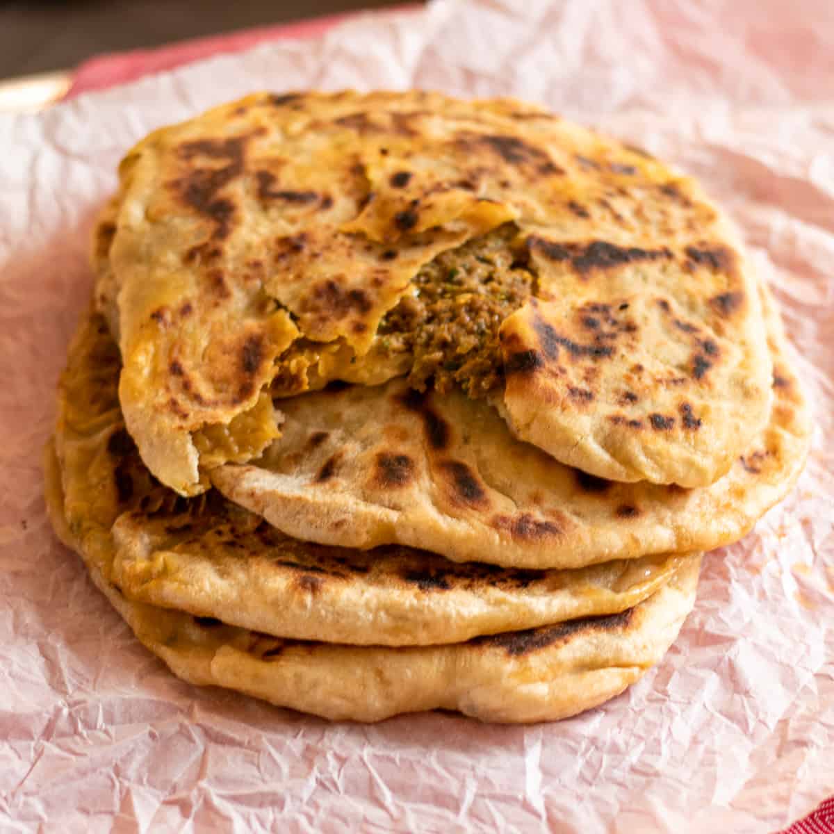 Chicken Keema Naan