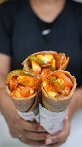 Chilli Paneer Roll