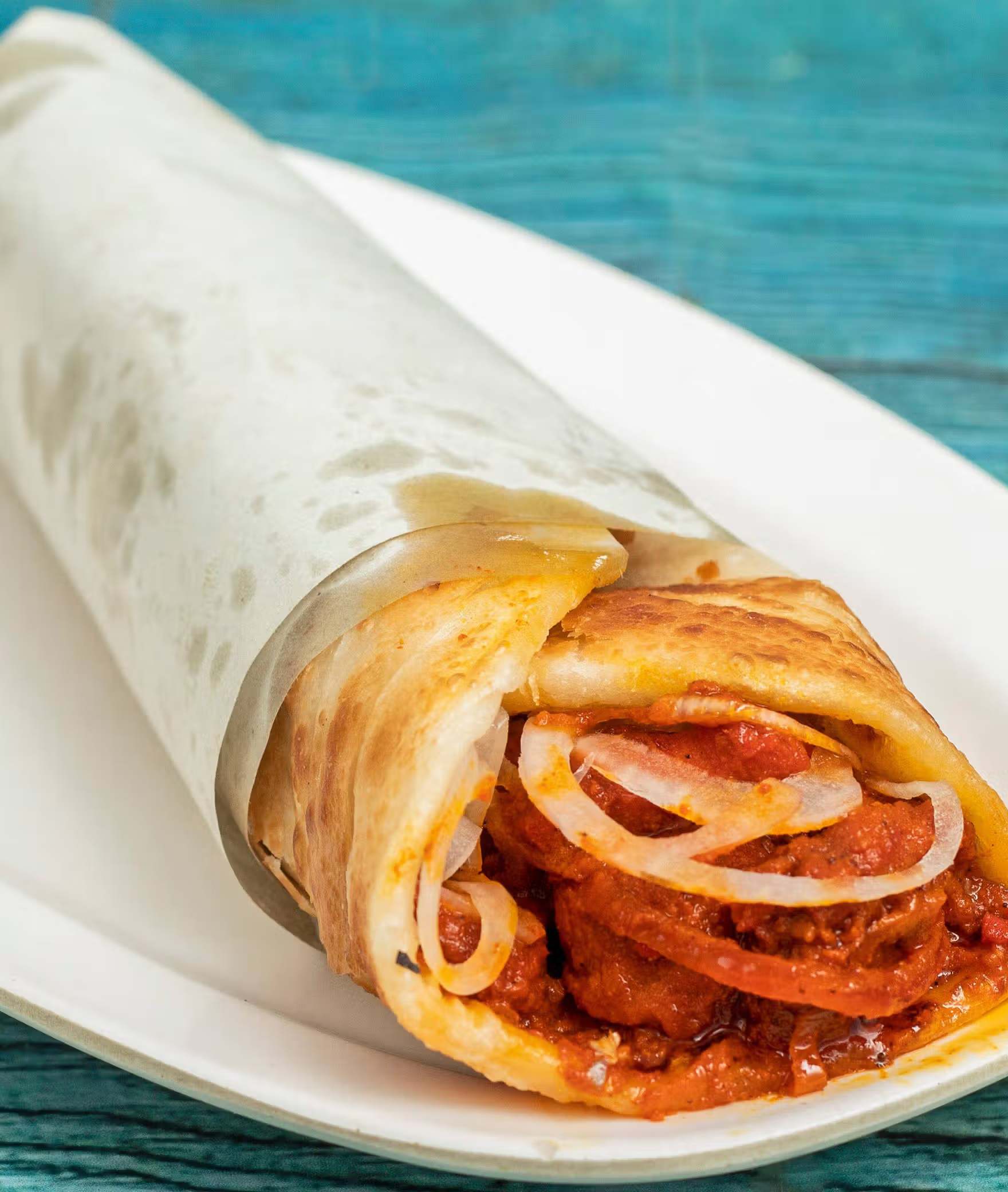 Double Egg Chicken Roll