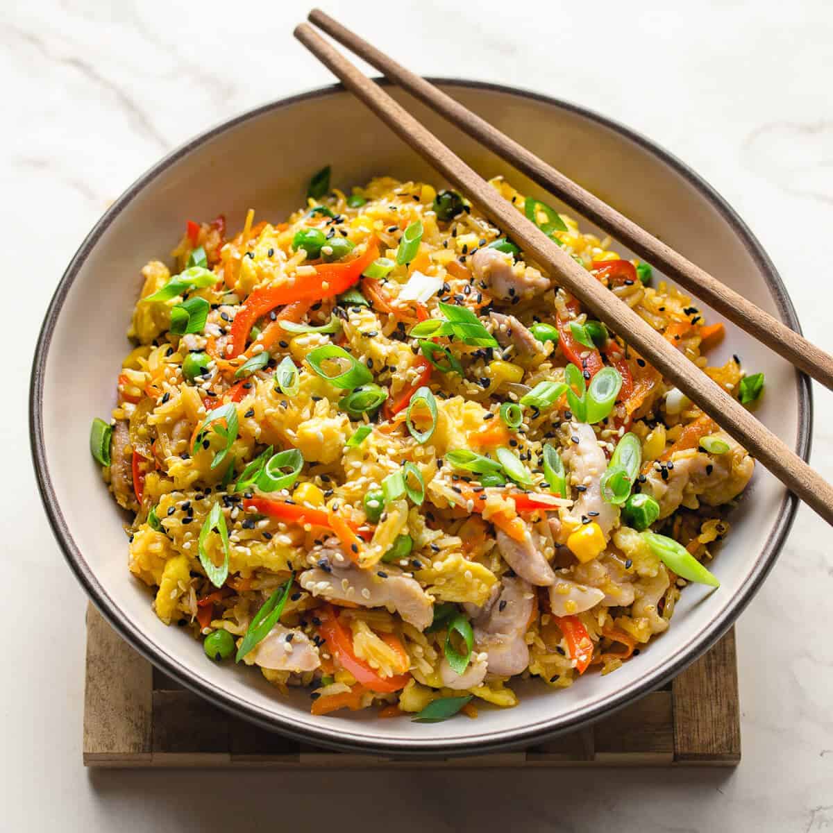 Mix Rice (Egg Chicken)