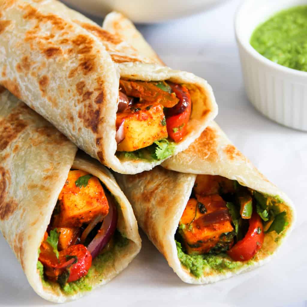 Paneer Chaap Roll