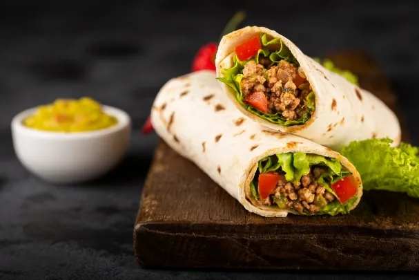 Paneer Double Chaap Roll