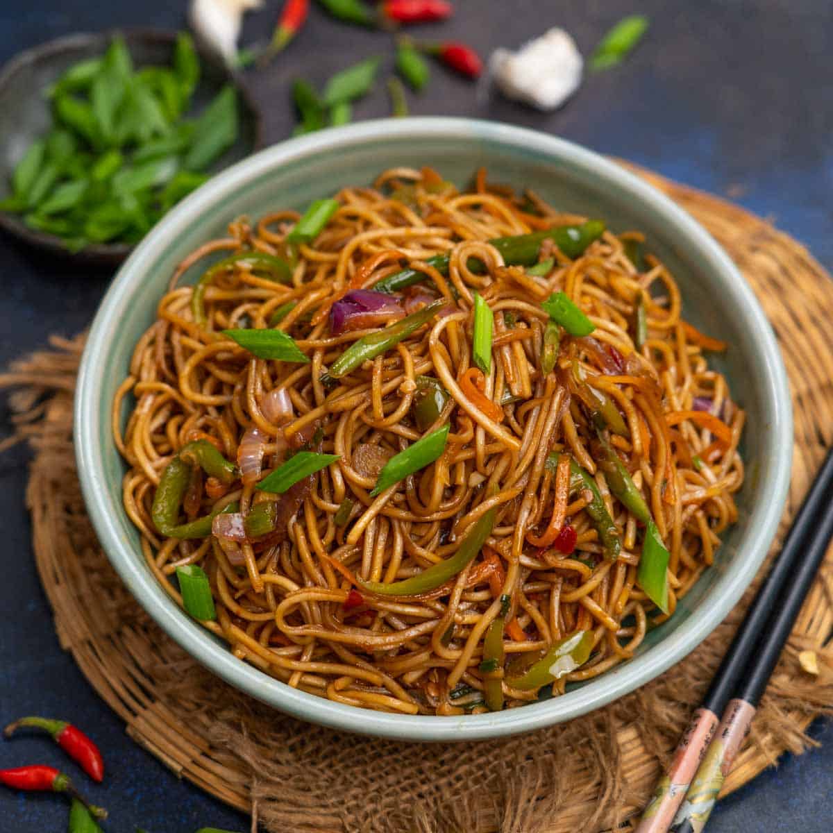 Veg. Garlic Noodles