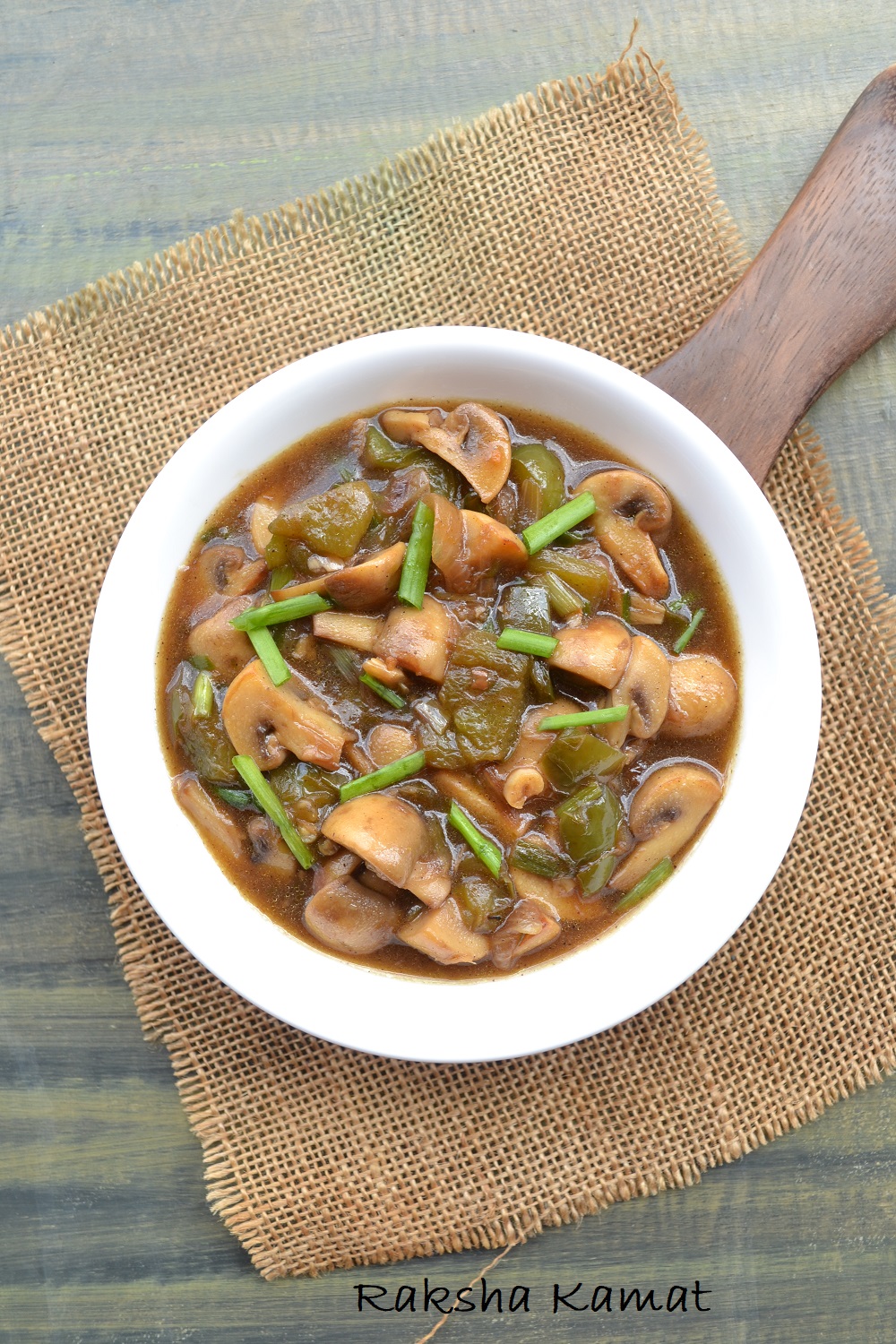 Chilli Mushroom(Gravy)