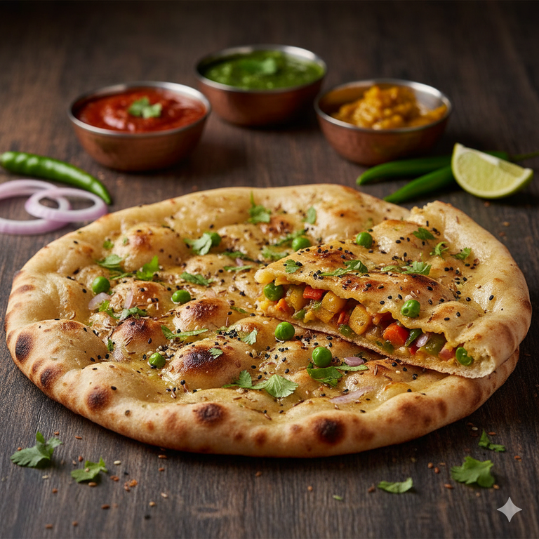 Mix Veg Naan